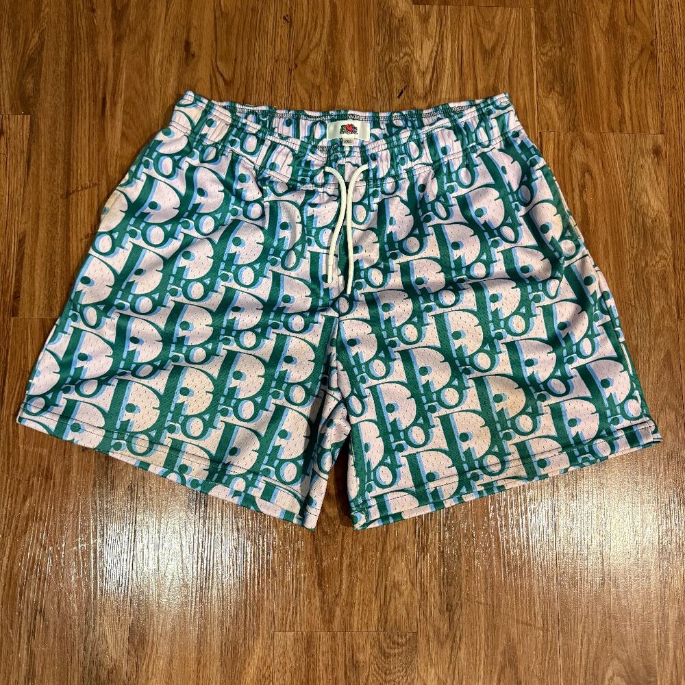 Mr Remade "Aqua" Mesh Lined Athleisure Men's Short 2XL